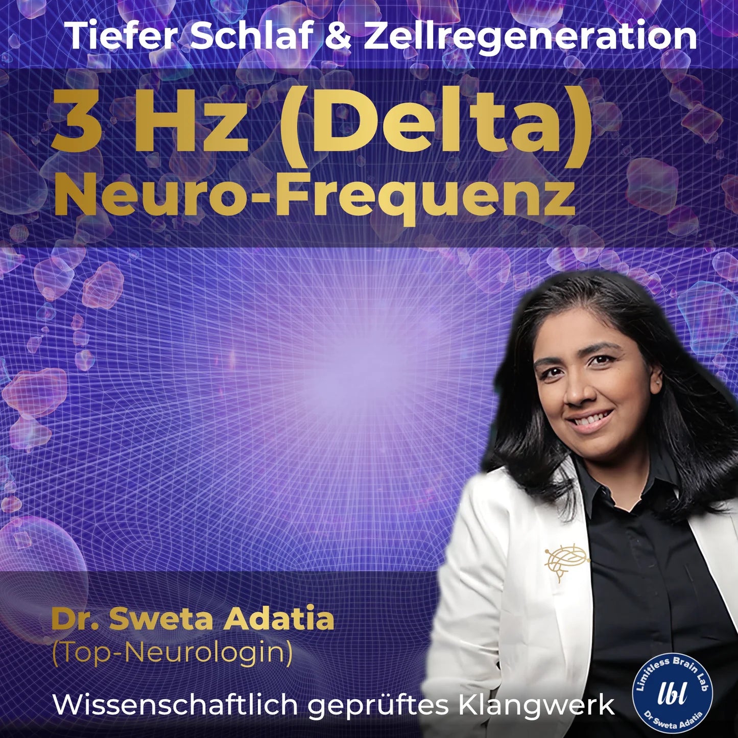 Delta music (3 Hz) – deep sleep & cell regeneration