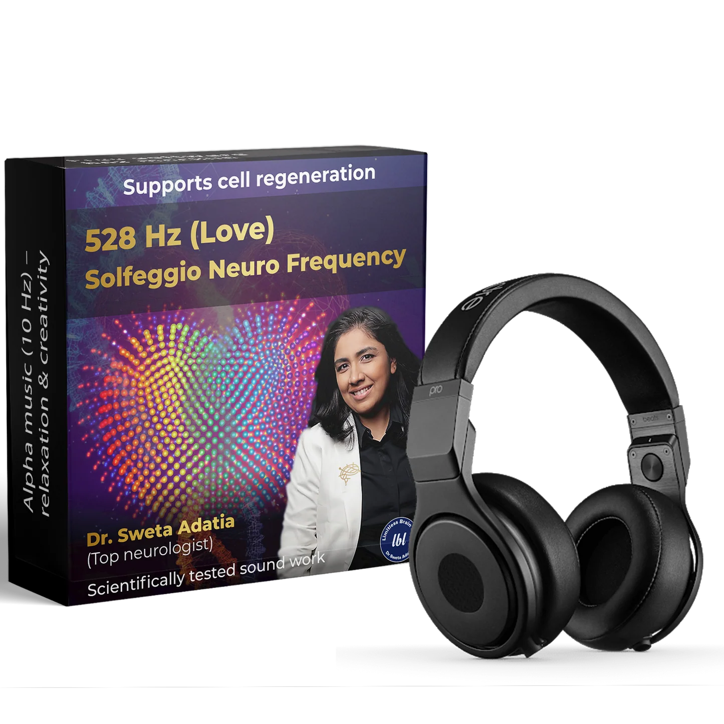 528 Hz Solfeggio frequency – ‘love frequency’, supports cell regeneration
