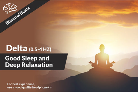 Delta Binaural Beats (0.5–4 Hz) – Deep Sleep & Cellular Restoration