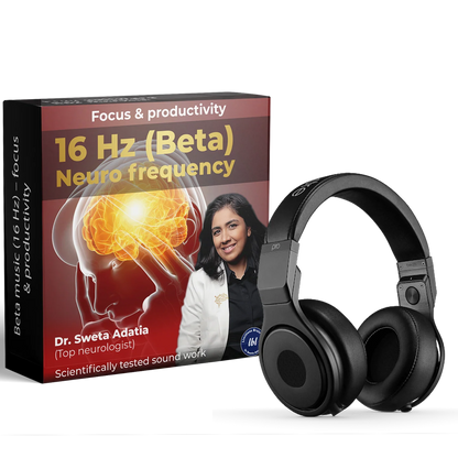 Beta music (16 Hz) – focus & productivity